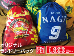 オリジナルランドリーバッグ